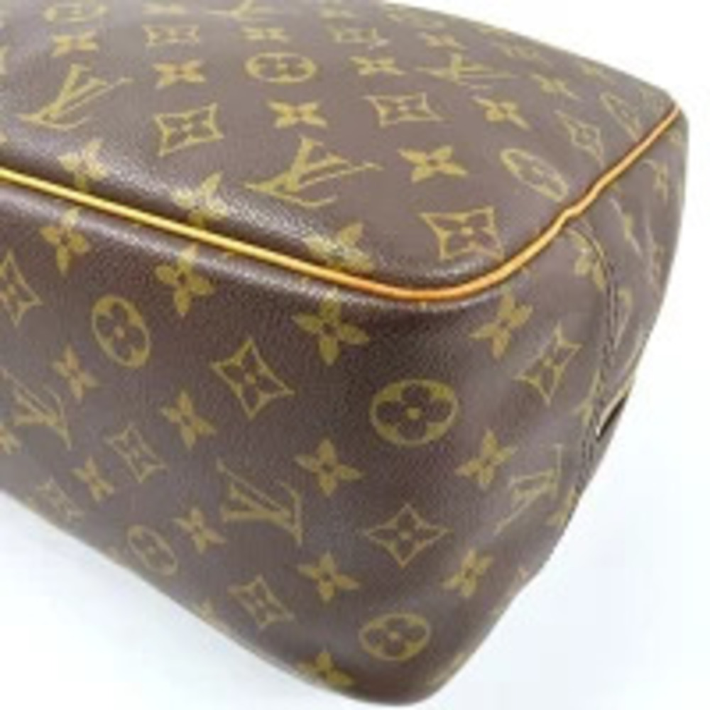 Louis Vuitton Deauville Monogram Handbag Brown - Picture 7 of 9